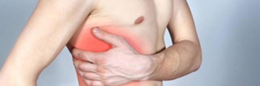 боль ребра 3